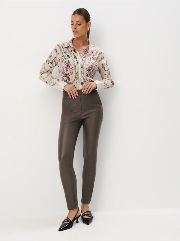 Mohito Mohito - Панталон skinny - каки