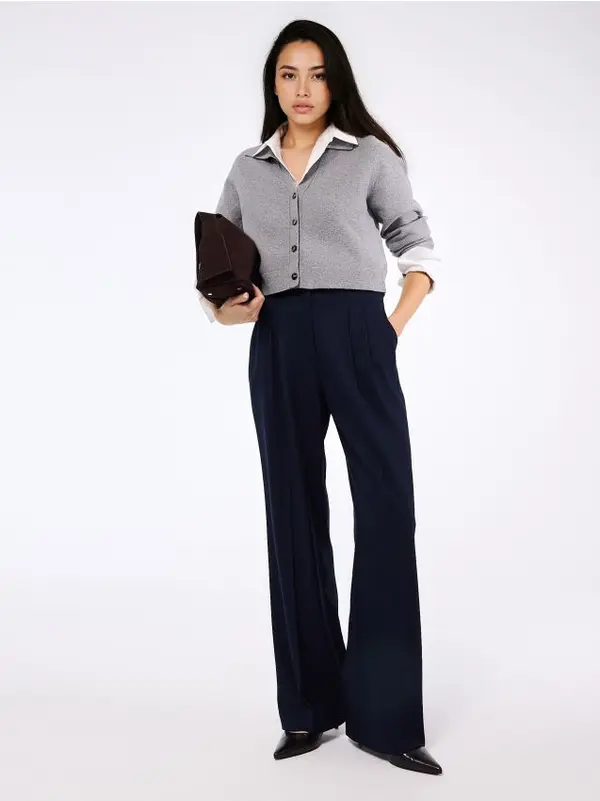 Mohito Mohito - Панталон със съдържание на вълна - нави