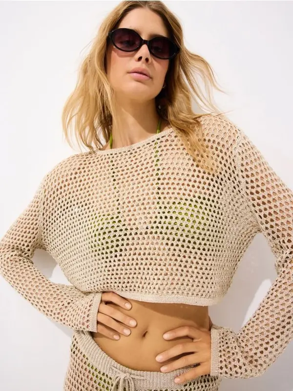 Mohito Mohito - Плажен top - златно