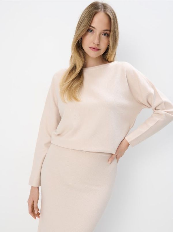 Mohito Mohito - Плетен пуловер - бежово