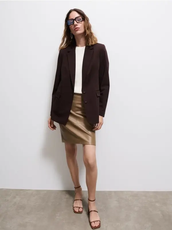 Mohito Mohito - Пола тип молив - бежово