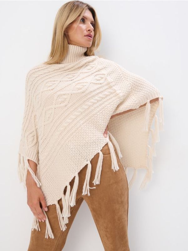 Mohito Mohito - Пончо - бежово