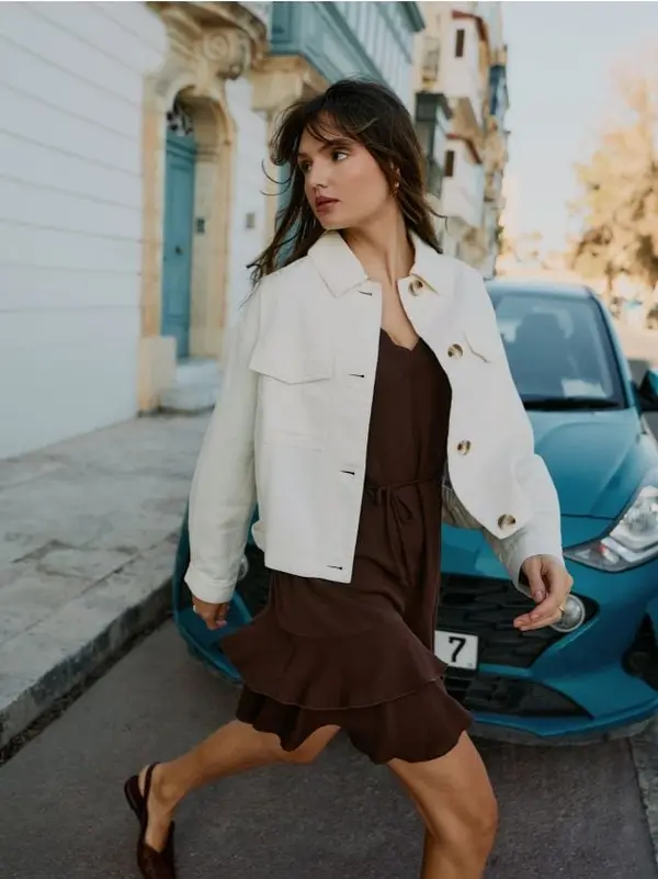 Mohito Mohito - Пролетно яке - кремaво