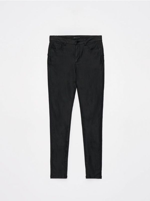 Mohito Mohito - Промазан панталон - черен