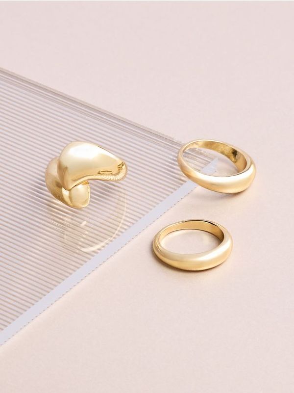 Mohito Mohito - пръстени със златно покритие - златно