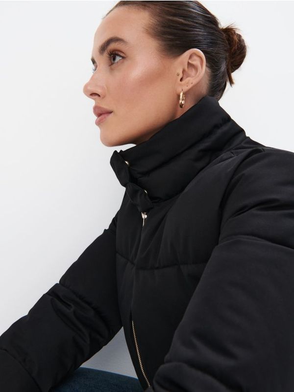 Mohito Mohito - Пухено яке - черен