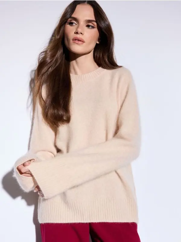 Mohito Mohito - Пуловер с високо съдържание на вълна - бежово