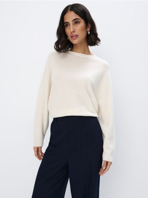 Mohito Mohito - Пуловер с високо съдържание на вълна - кремaво