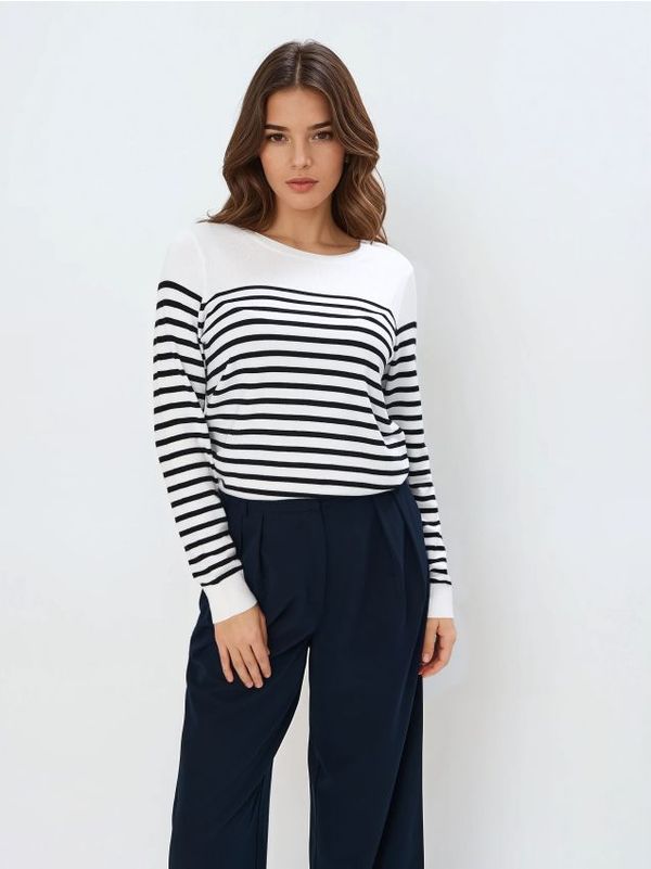 Mohito Mohito - Пуловер със съдържание на вискоза - бяло