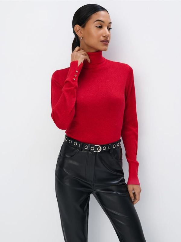 Mohito Mohito - Пуловер със съдържание на вискоза - червен