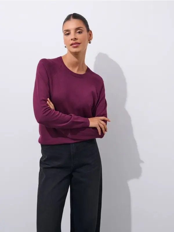 Mohito Mohito - Пуловер със съдържание на вискоза - кестеняво