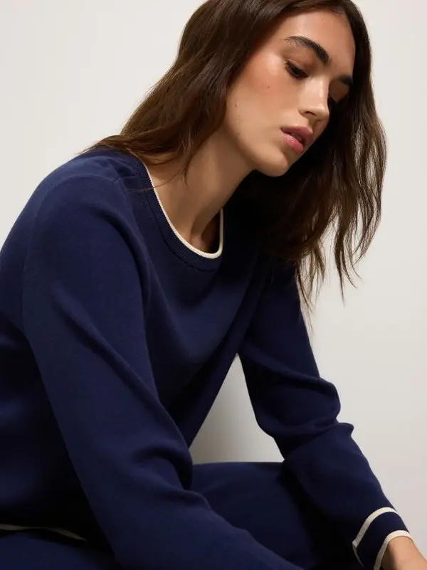 Mohito Mohito - Пуловер със съдържание на вискоза - нави