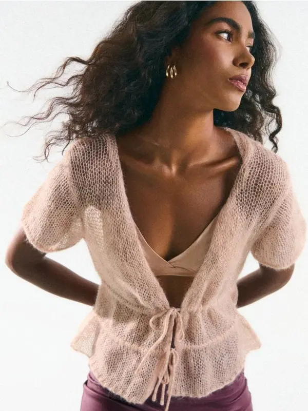 Mohito Mohito - Пуловер със съдържание на вълна - бежово