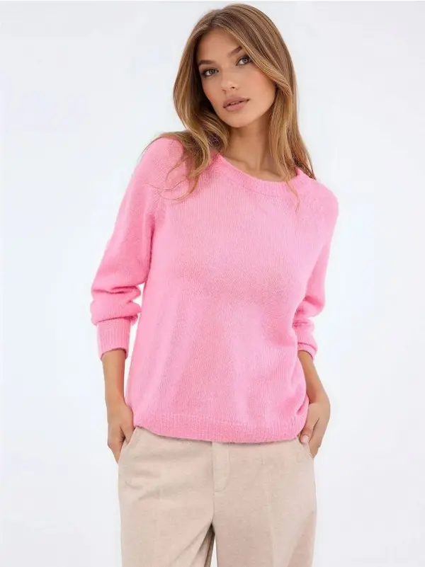 Mohito Mohito - Пуловер със съдържание на вълна - розово