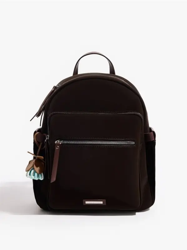 Mohito Mohito - Раница с висулка - тъмно кафяво