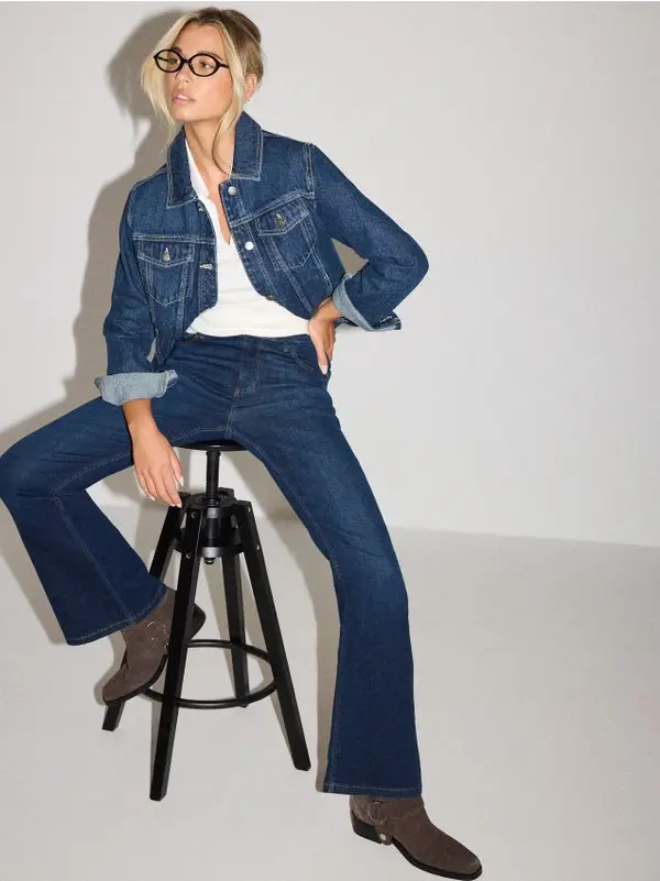 Mohito Mohito - Разкроени дънки regular - нави