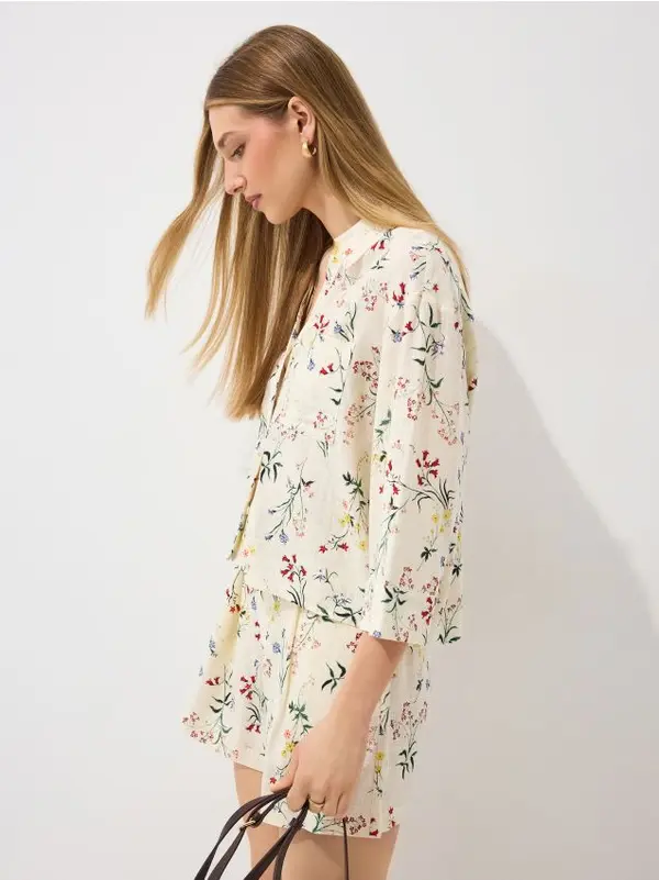 Mohito Mohito - Риза с къси ръкави - бяло