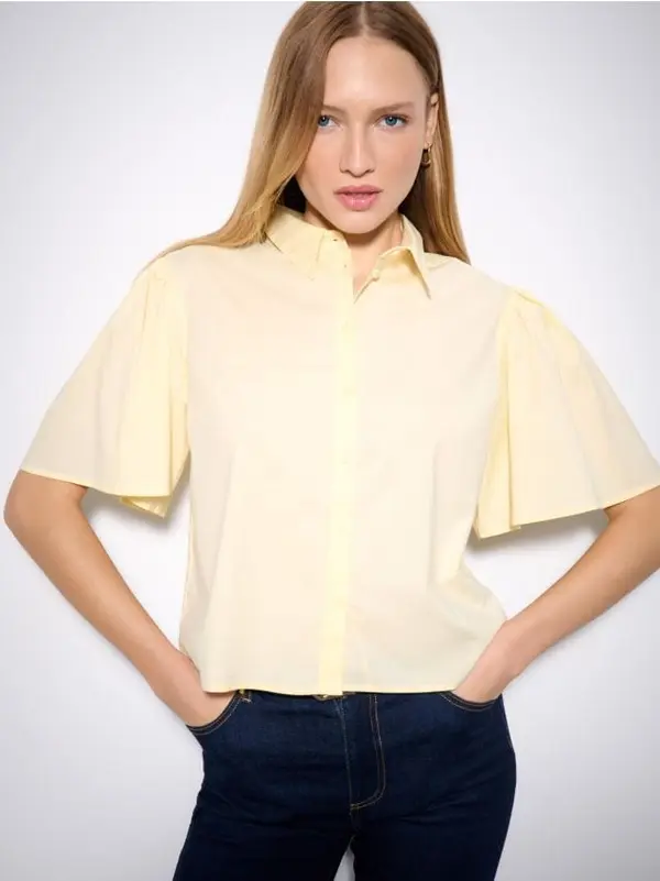 Mohito Mohito - Риза с къси ръкави - жълто