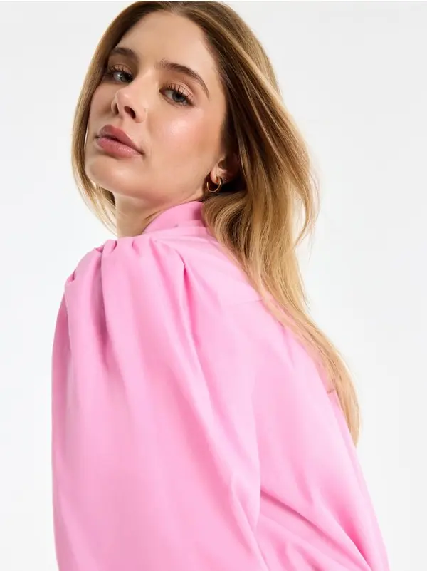 Mohito Mohito - Риза с високо съдържание на памук - розово