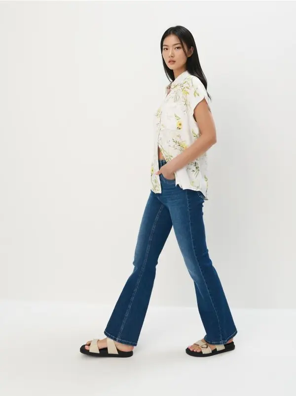 Mohito Mohito - Риза с високо съдържание на вискоза - бяло