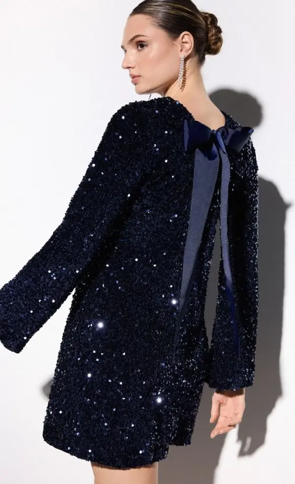 Mohito Mohito - Рокля с пайети - нави