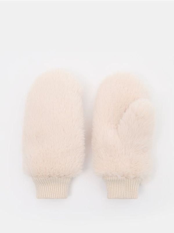 Mohito Mohito - Ръкавици с един пръст - кремaво