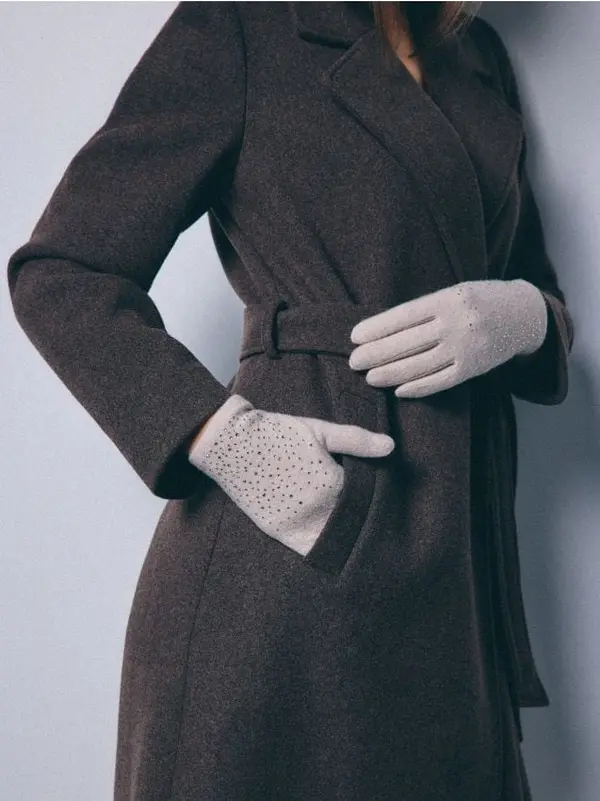 Mohito Mohito - Ръкавици със съдържание на вълна - бежово