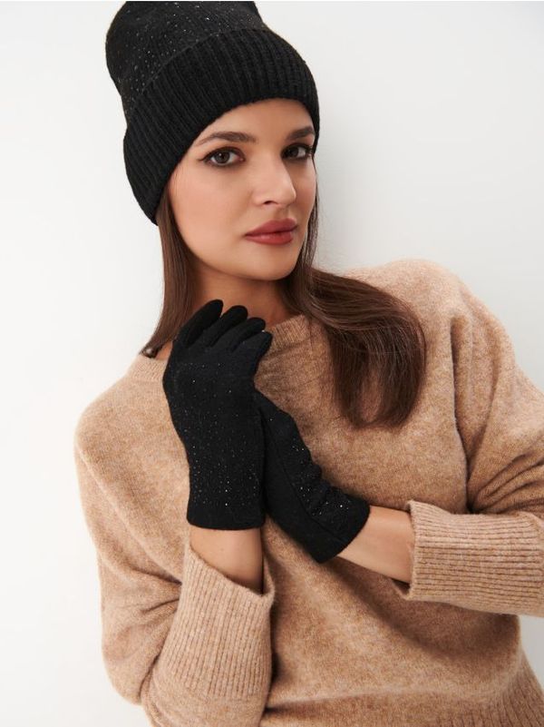 Mohito Mohito - Ръкавици със съдържание на вълна - черен