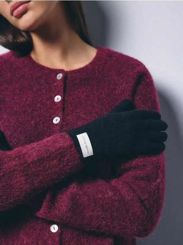 Mohito Mohito - Ръкавици със съдържание на вълна - черен