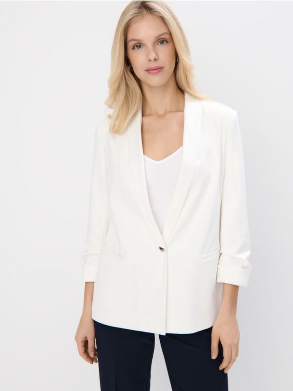 Mohito Mohito - Сако с 3/4 ръкави - кремaво