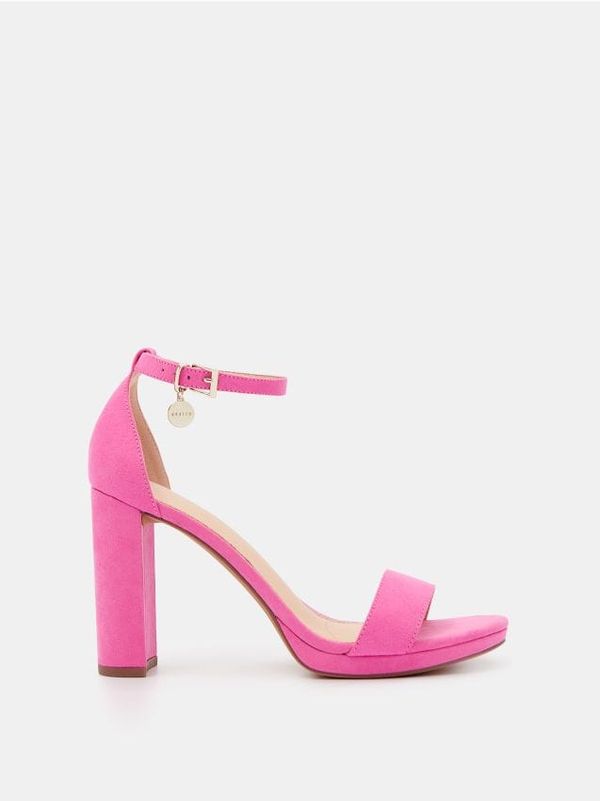 Mohito Mohito - Сандали с квадратен ток - розово