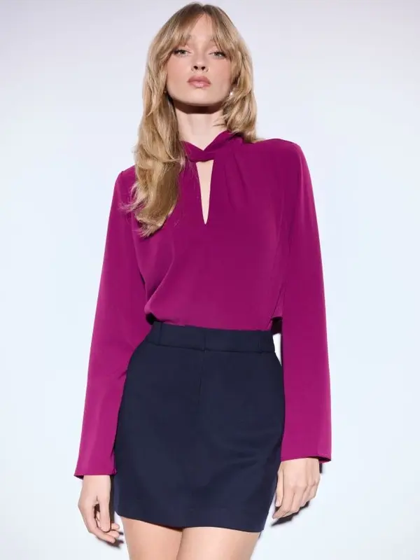 Mohito Mohito - Сатенена блуза - червен