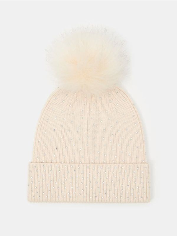 Mohito Mohito - Шапка beanie - кремaво