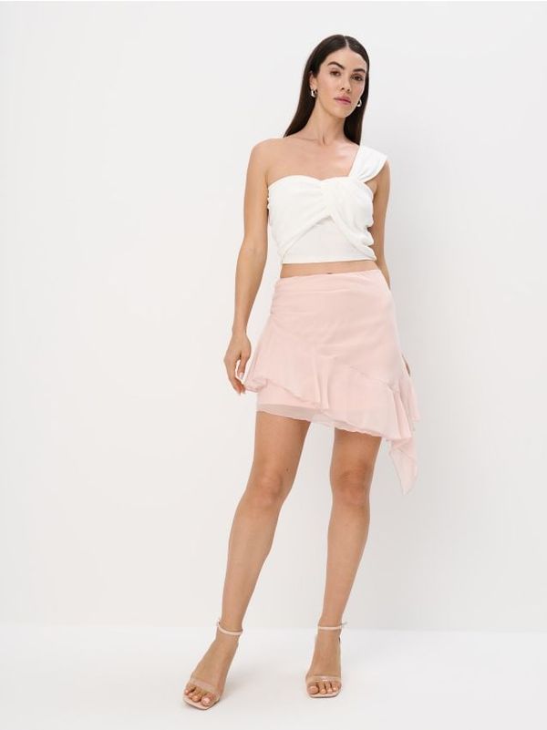 Mohito Mohito - Шифонена пола - пастелно розово