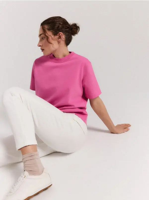 Mohito Mohito - Спортен панталон - кремaво