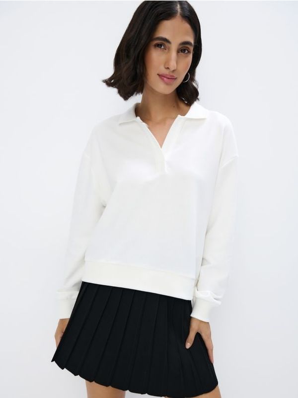 Mohito Mohito - Суитшърт - кремaво