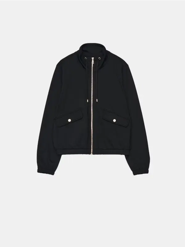 Mohito Mohito - Суитшърт с цип - черен