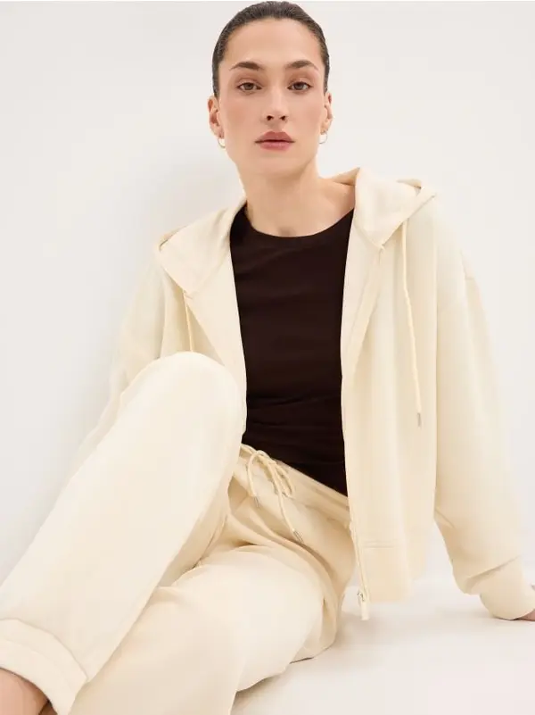 Mohito Mohito - Суитшърт с цип - жълто