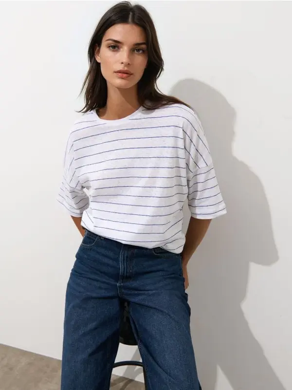 Mohito Mohito - Тениска с къс ръкав - бяло