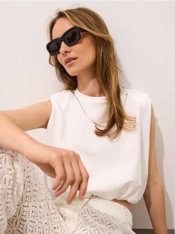 Mohito Mohito - Топ - бяло