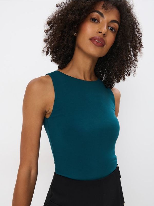 Mohito Mohito - Топ от вискоза - зелено