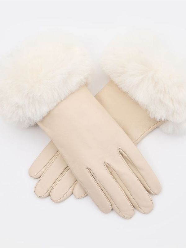 Mohito Mohito - Топли ръкавици - кремaво
