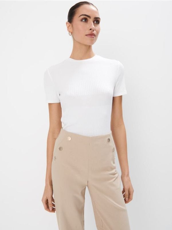 Mohito Mohito - Трикотажна блуза - кремaво