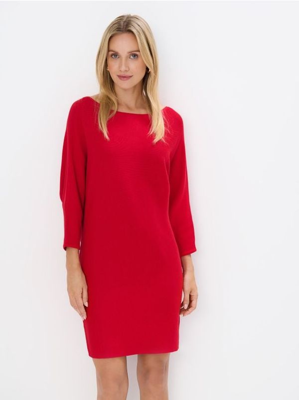 Mohito Mohito - Трикотажна мини рокля - червен