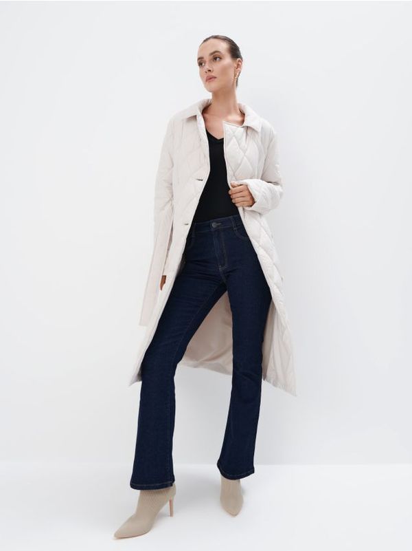 Mohito Mohito - Ватирано палто - кремaво