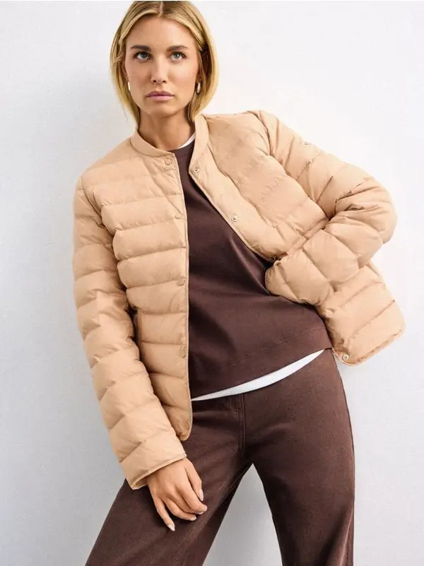 Mohito Mohito - Ватирано яке - бежово