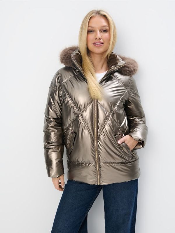 Mohito Mohito - Ватирано яке - бежово