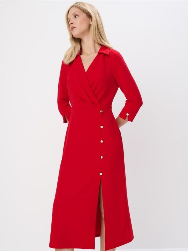 Mohito Mohito - Вечерна midi рокля - червен