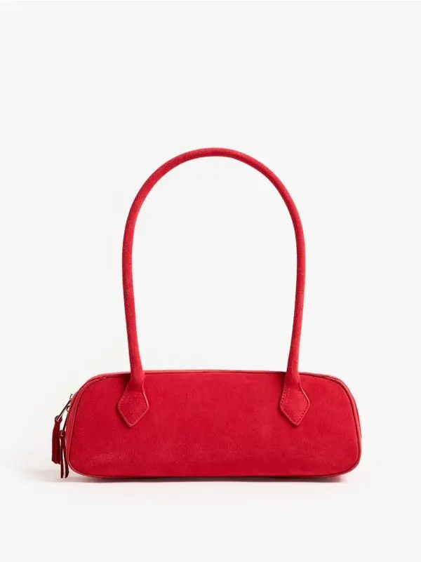 Mohito Mohito - Велурена чанта - червен