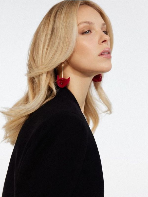 Mohito Mohito - Висящи обеци - червен